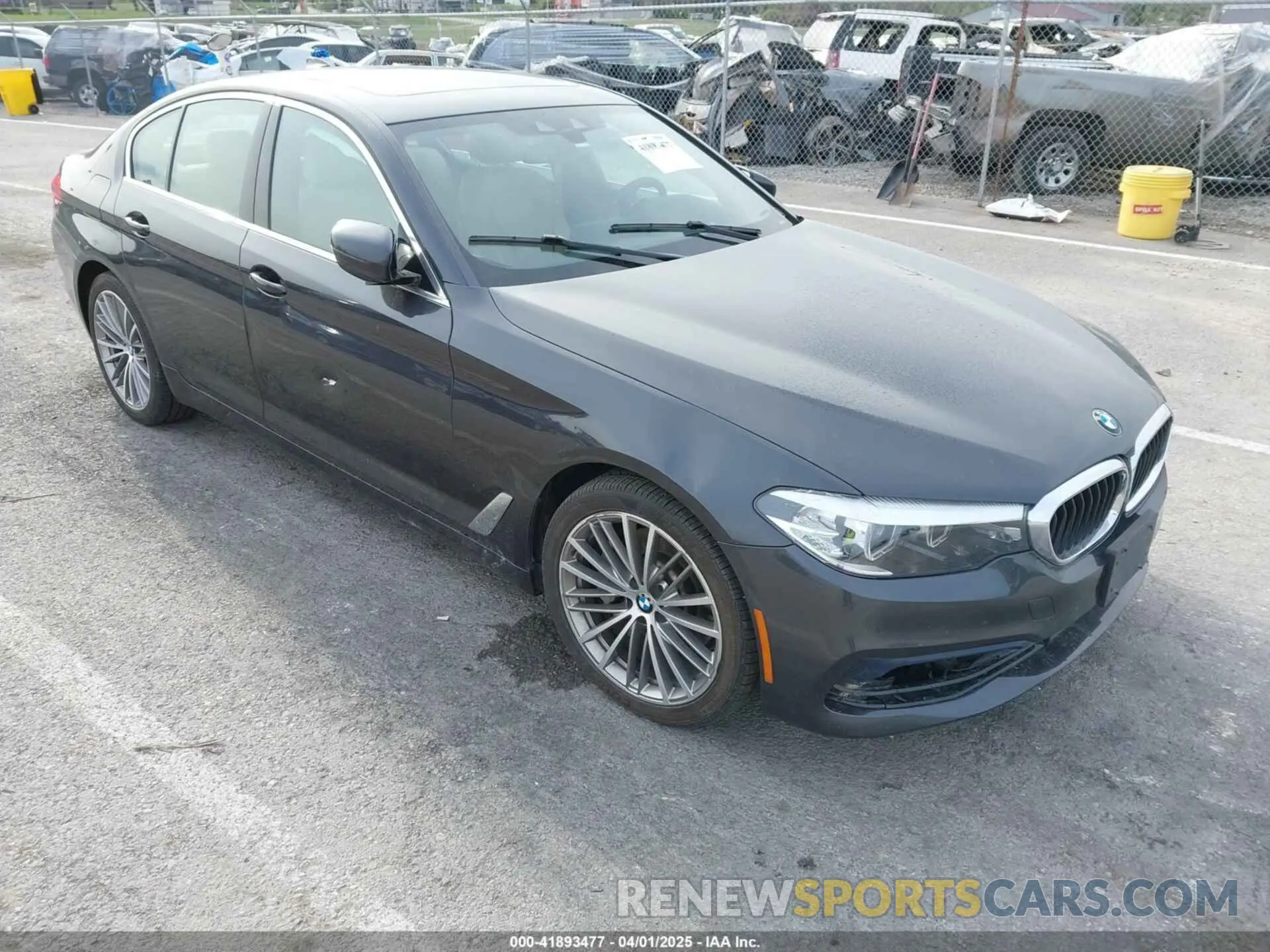 1 Photograph of a damaged car WBAJA7C5XKWW31983 BMW 530I 2019