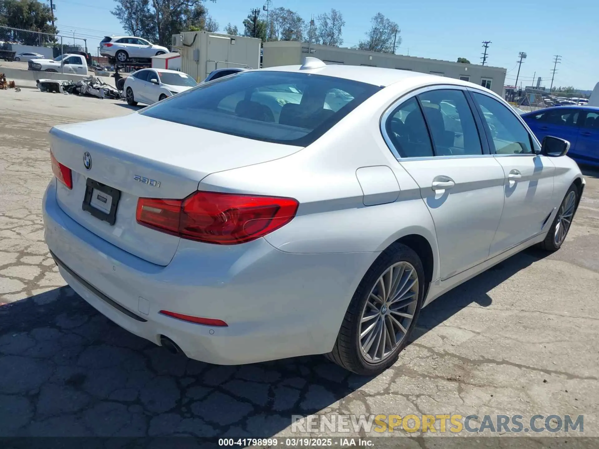 4 Photograph of a damaged car WBAJR3C02LWW79260 BMW 530I 2020