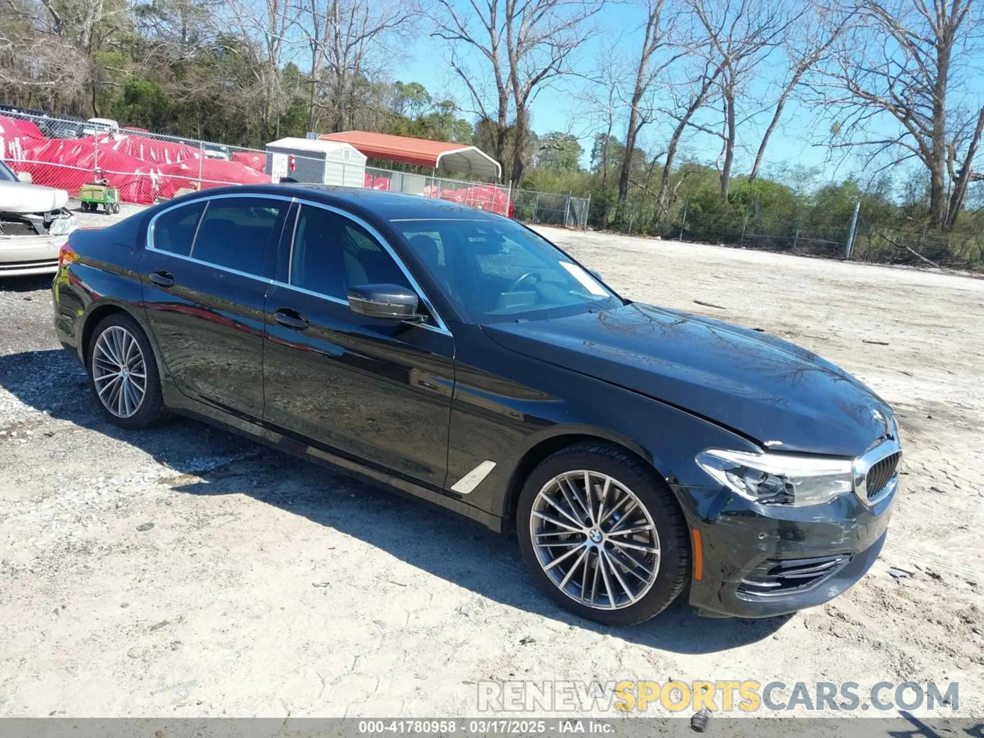 1 Photograph of a damaged car WBAJR3C09LWW61161 BMW 530I 2020