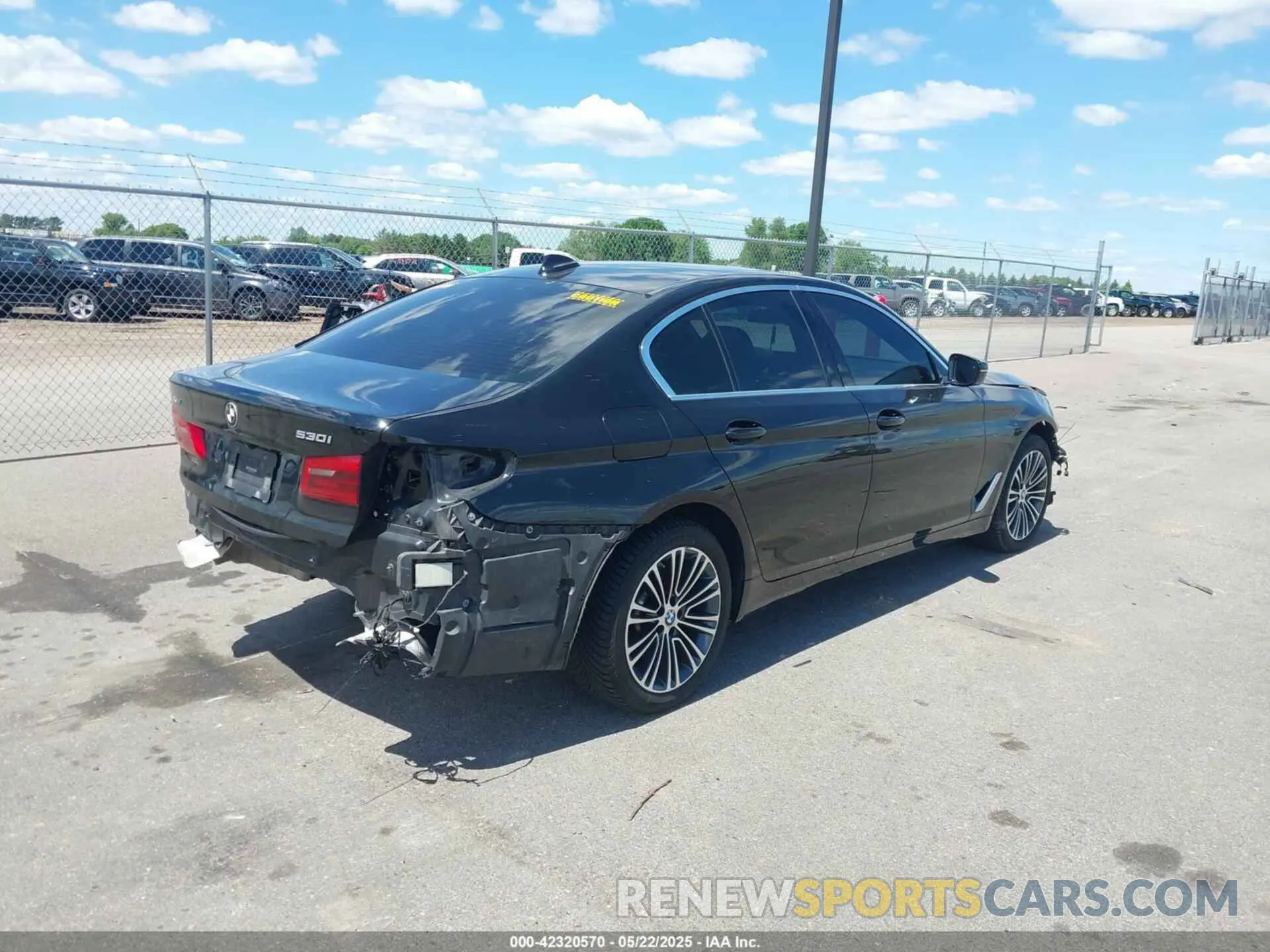 4 Photograph of a damaged car WBAJR7C00LBP96334 BMW 530I 2020