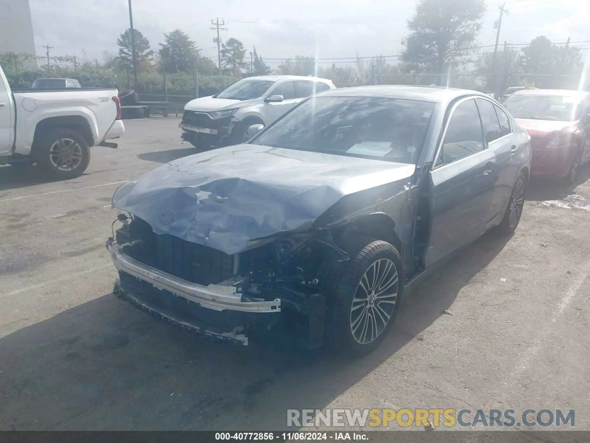 2 Photograph of a damaged car WBAJR7C01LCD66163 BMW 530I 2020