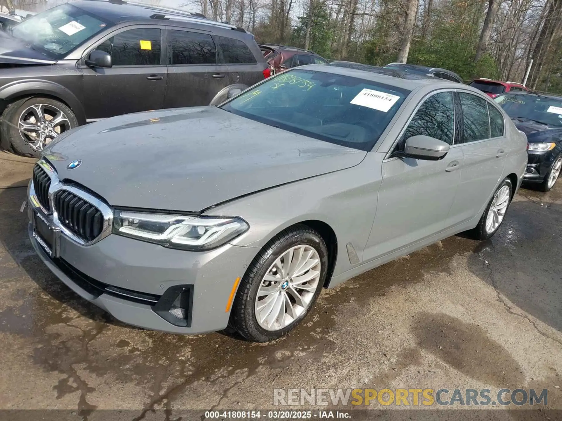 2 Photograph of a damaged car WBA13BJ01MWW91111 BMW 530I 2021