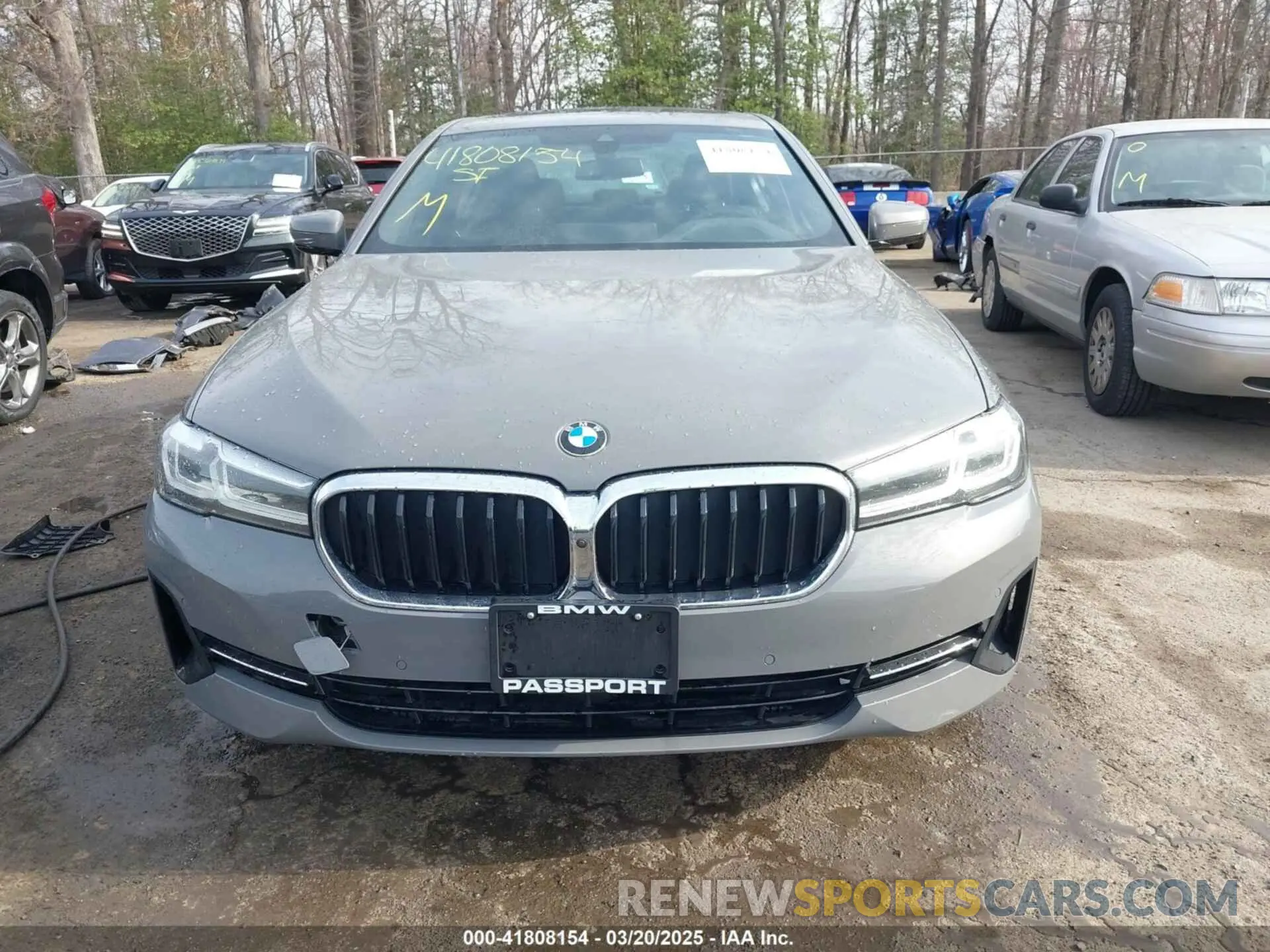 6 Photograph of a damaged car WBA13BJ01MWW91111 BMW 530I 2021