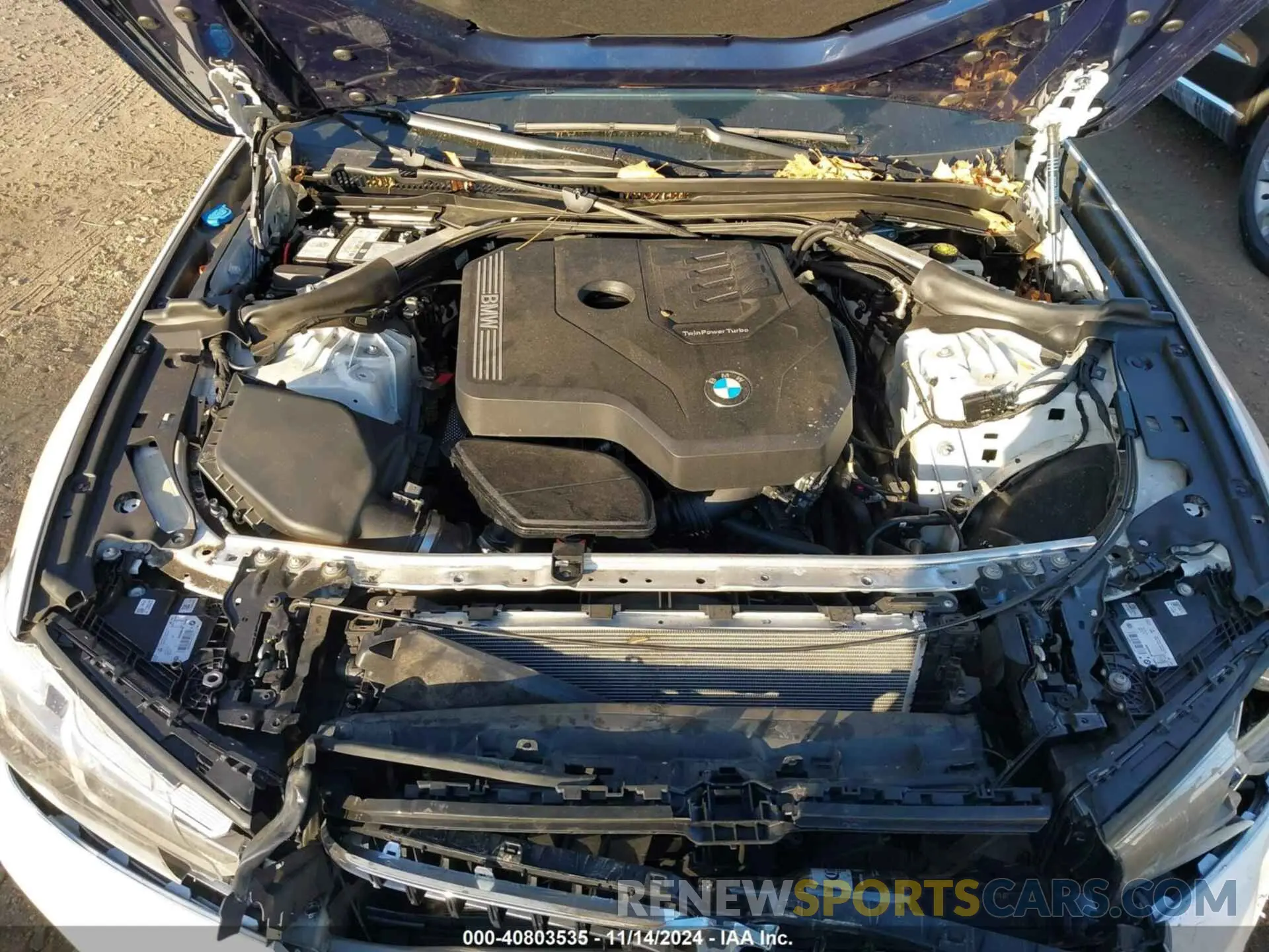 10 Photograph of a damaged car WBA13BJ01MWX10949 BMW 530I 2021