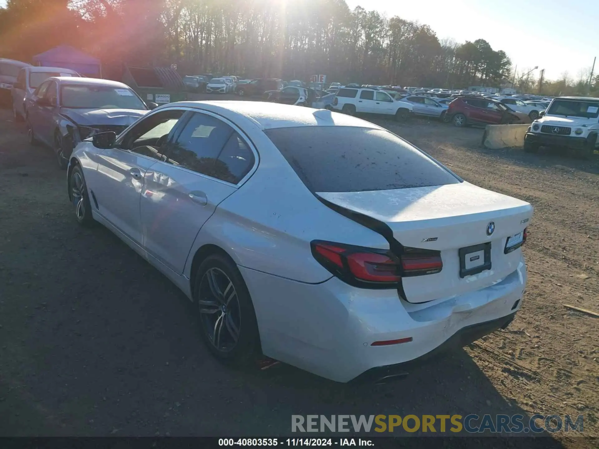 13 Photograph of a damaged car WBA13BJ01MWX10949 BMW 530I 2021