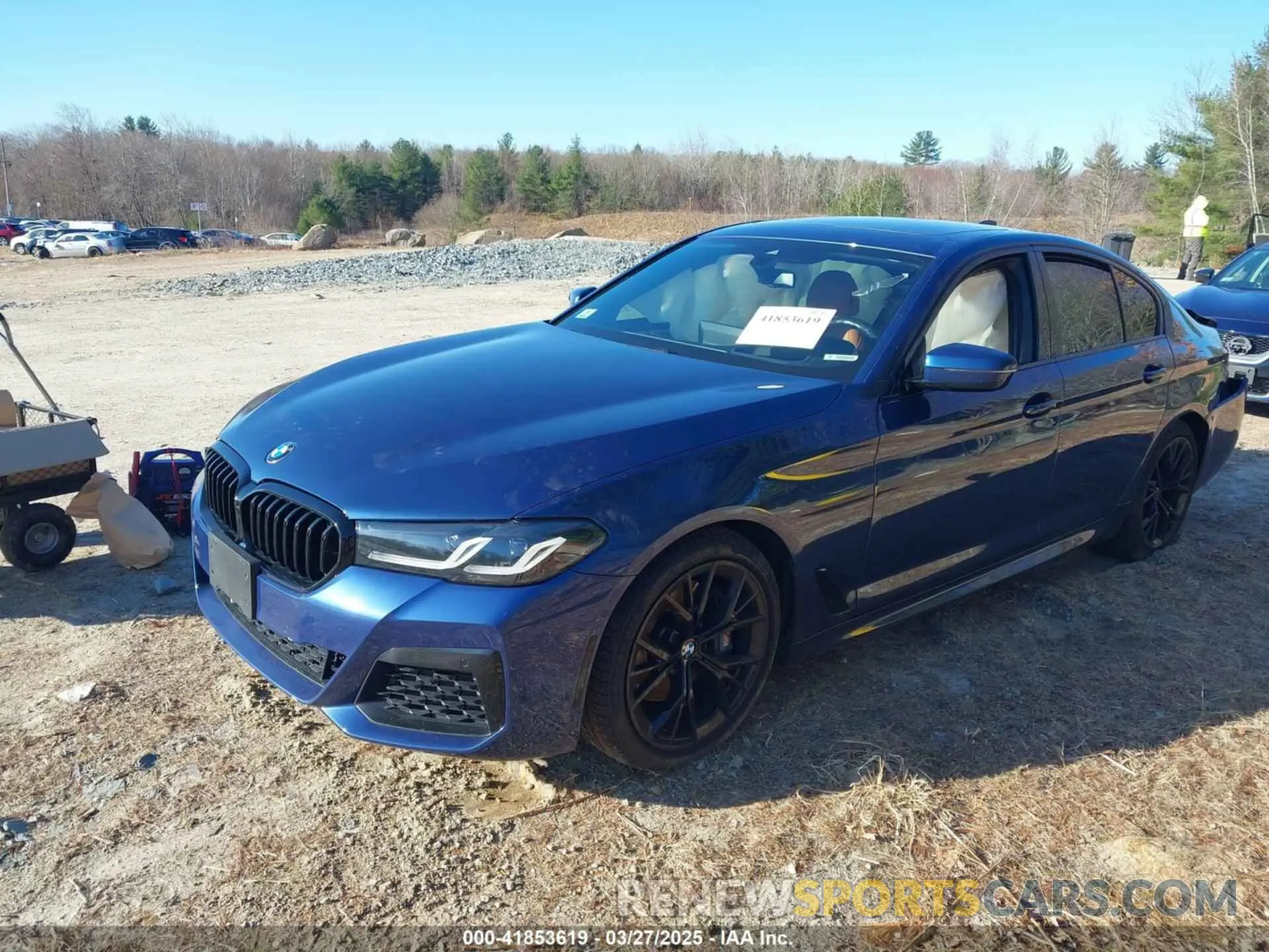 2 Photograph of a damaged car WBA13BJ02MWW98133 BMW 530I 2021