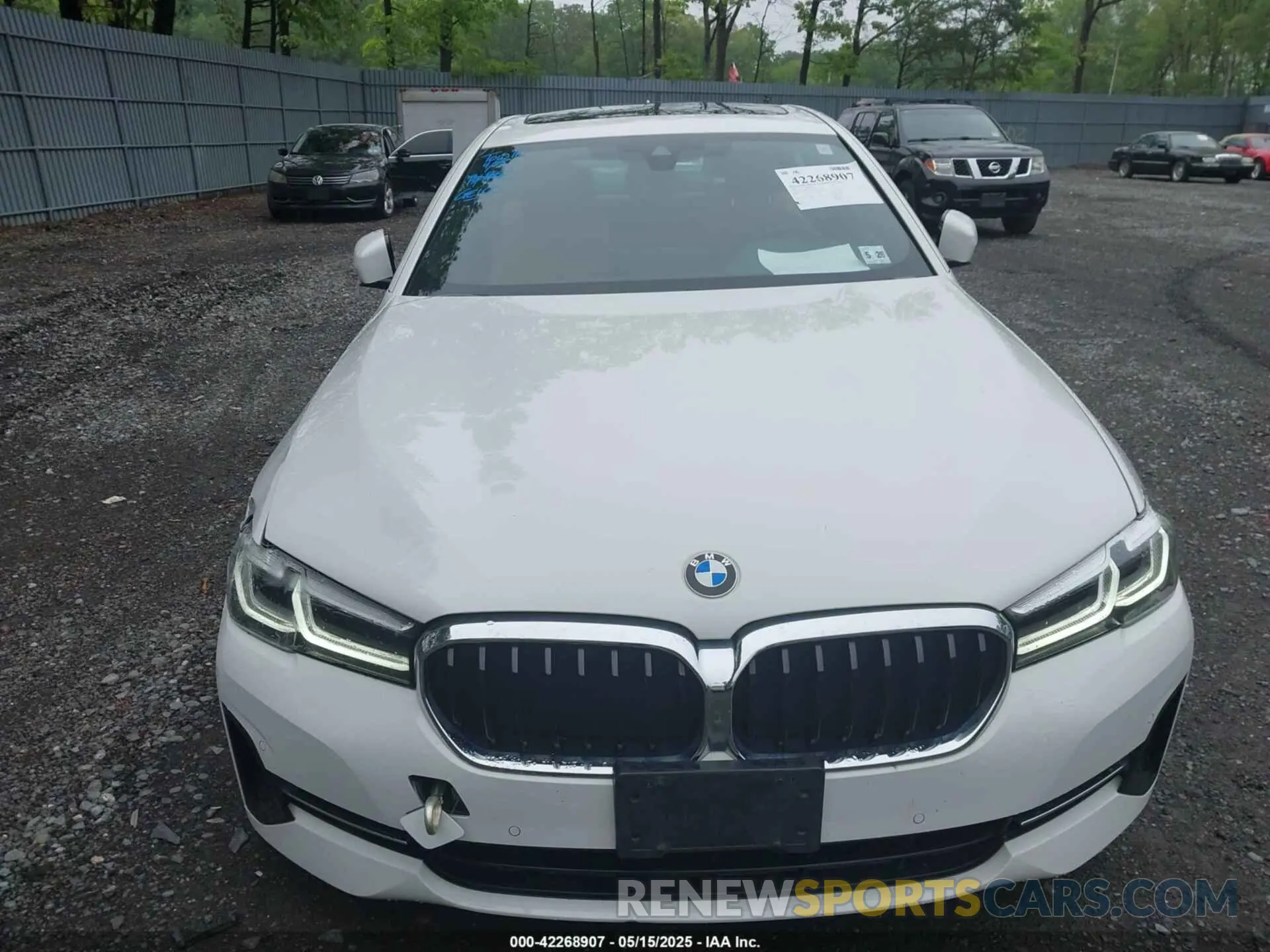 12 Photograph of a damaged car WBA13BJ03MCG80602 BMW 530I 2021