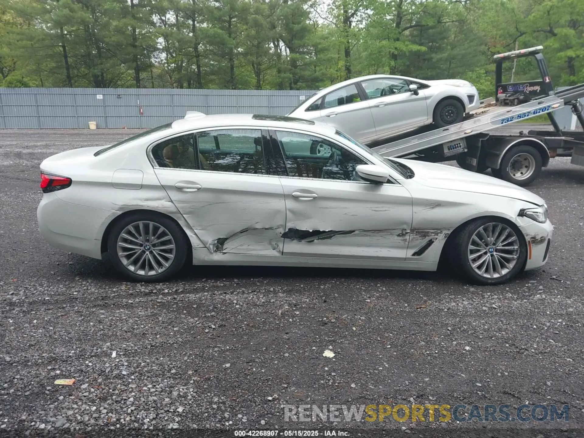 13 Photograph of a damaged car WBA13BJ03MCG80602 BMW 530I 2021