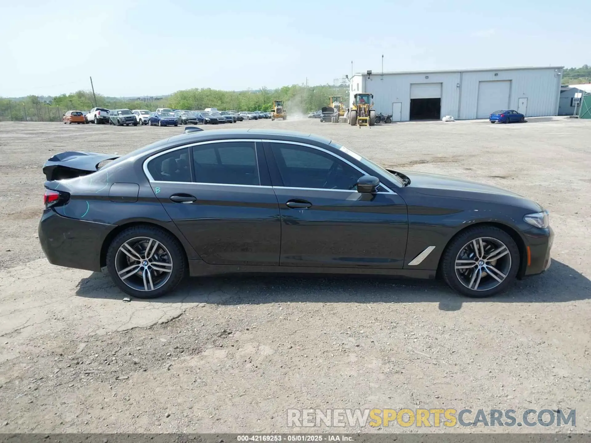 13 Photograph of a damaged car WBA13BJ04MCF43555 BMW 530I 2021