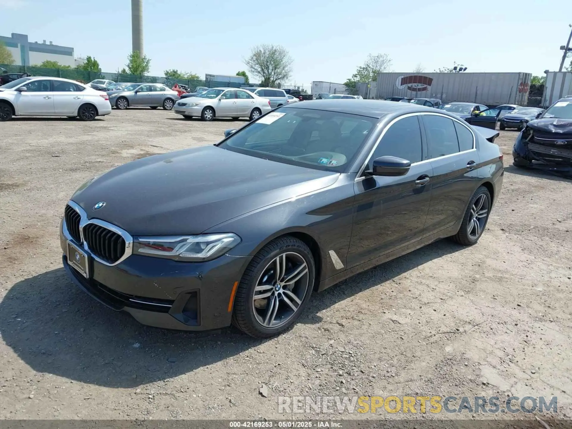 2 Photograph of a damaged car WBA13BJ04MCF43555 BMW 530I 2021