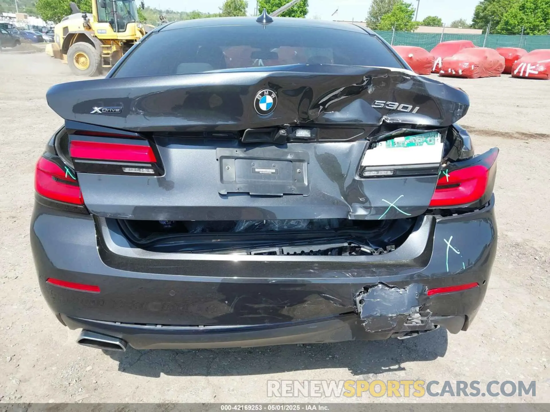 6 Photograph of a damaged car WBA13BJ04MCF43555 BMW 530I 2021
