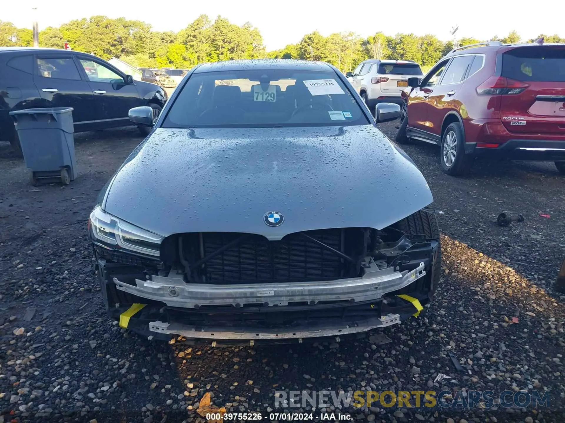 12 Photograph of a damaged car WBA13BJ05MWW99373 BMW 530I 2021