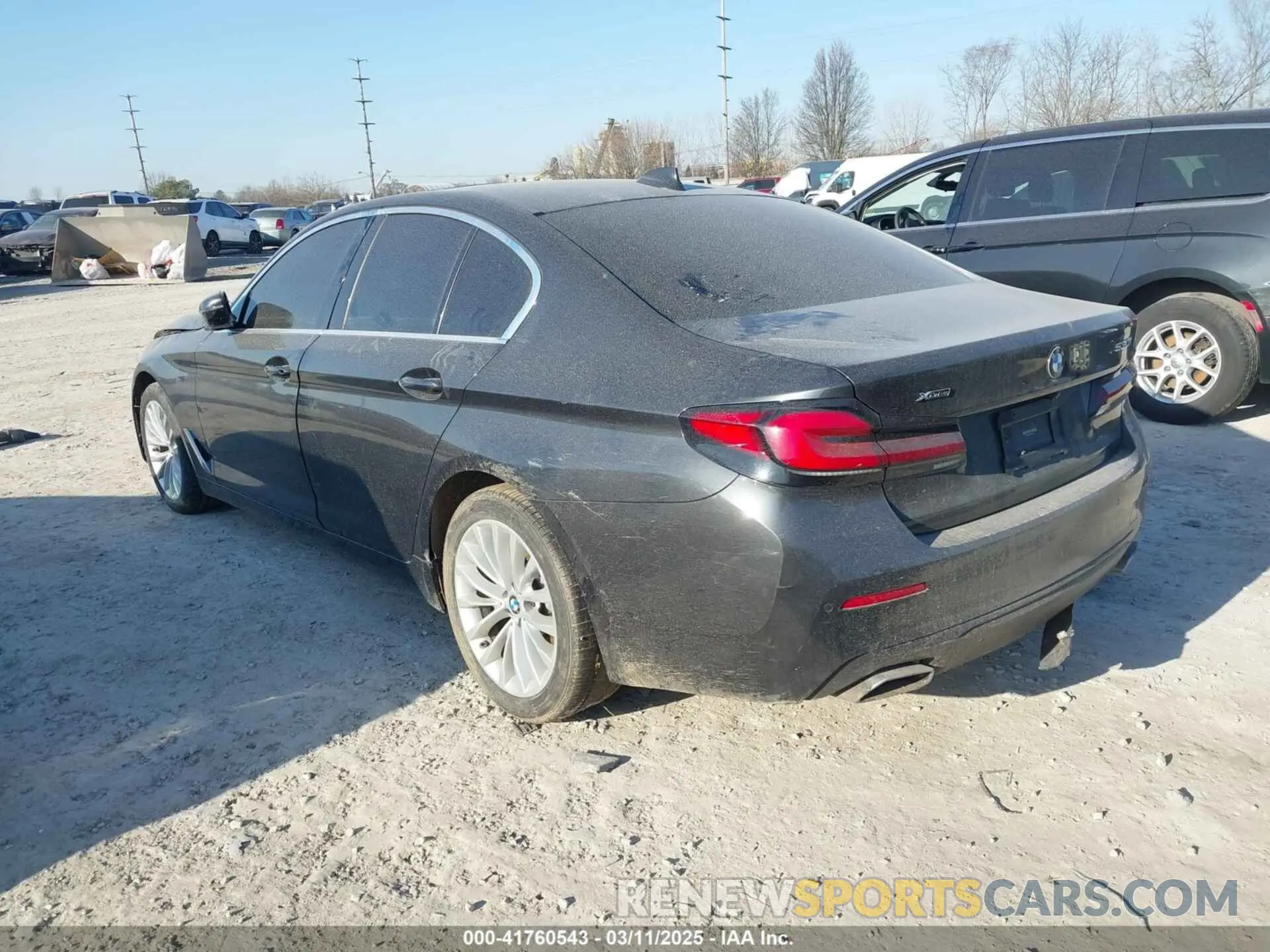 3 Photograph of a damaged car WBA13BJ06MCF66402 BMW 530I 2021
