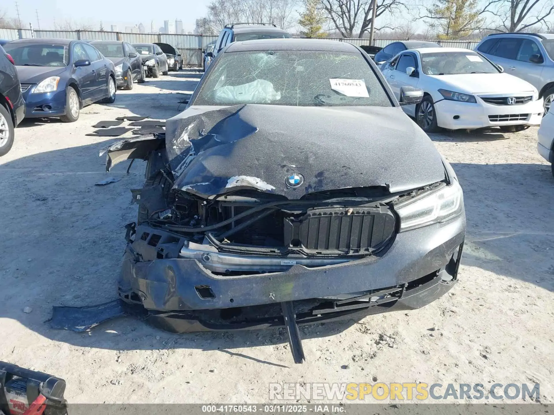 6 Photograph of a damaged car WBA13BJ06MCF66402 BMW 530I 2021