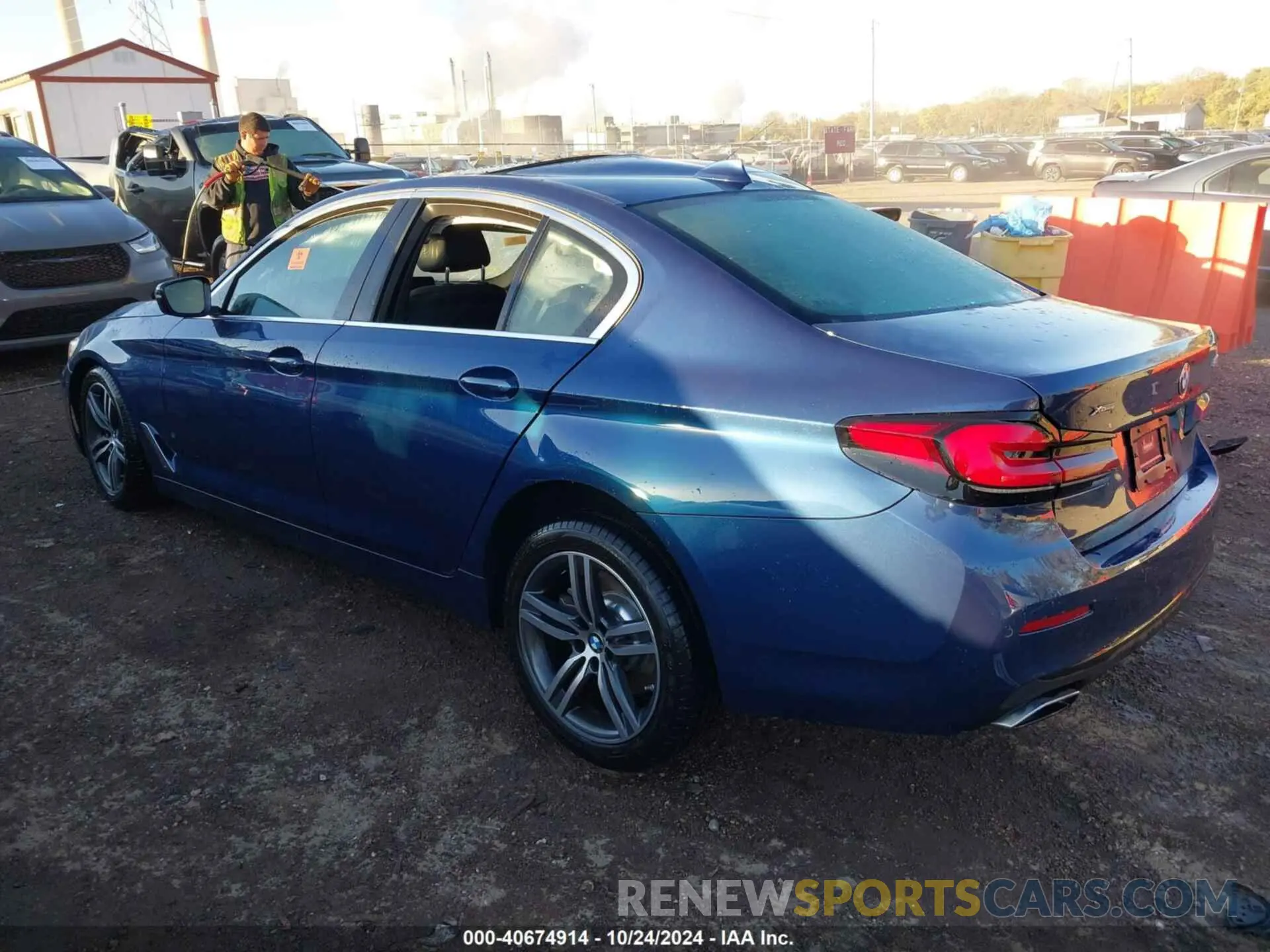 3 Photograph of a damaged car WBA13BJ08MWX26386 BMW 530I 2021