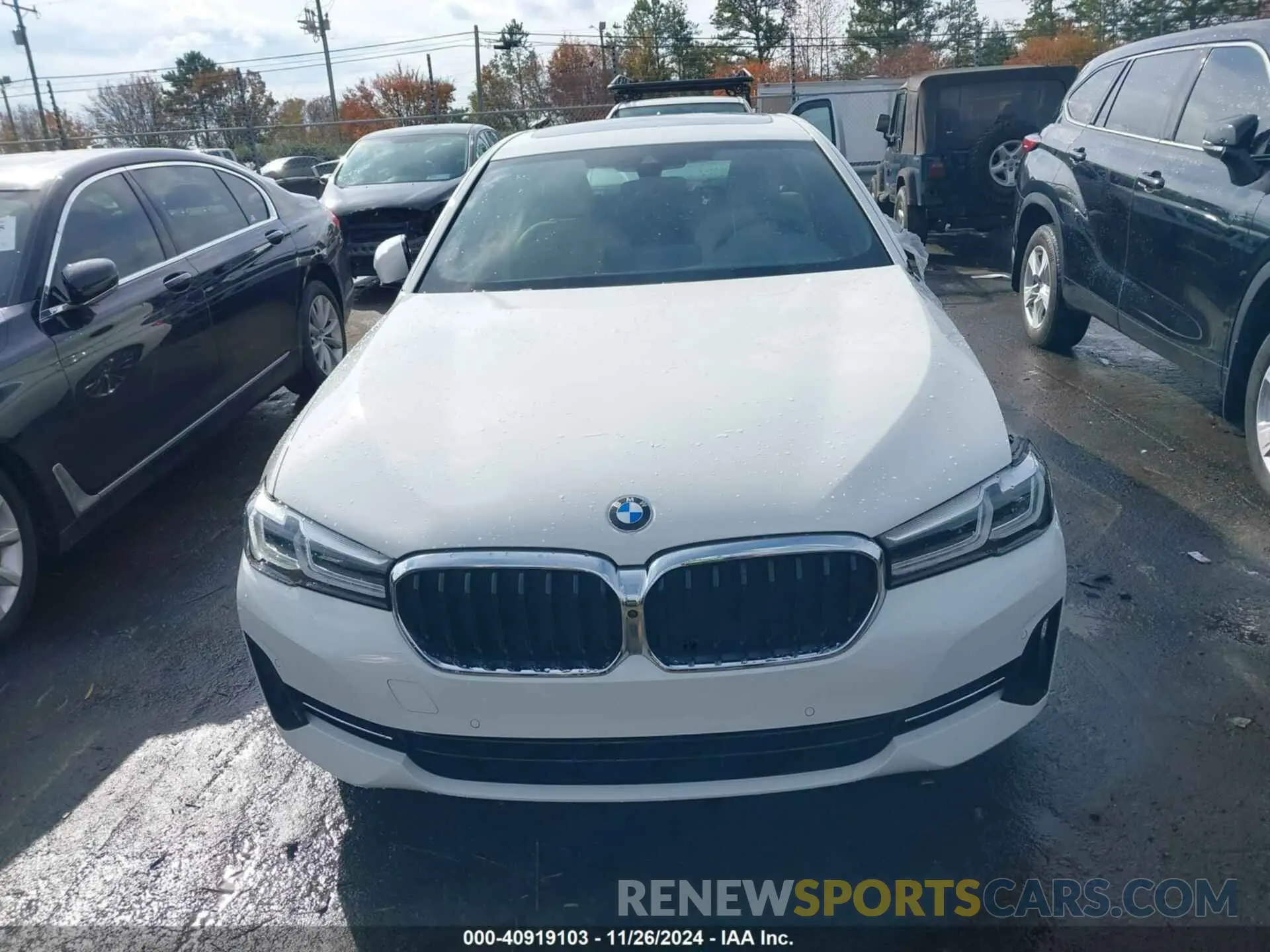 12 Photograph of a damaged car WBA53BH02MCG73261 BMW 530I 2021