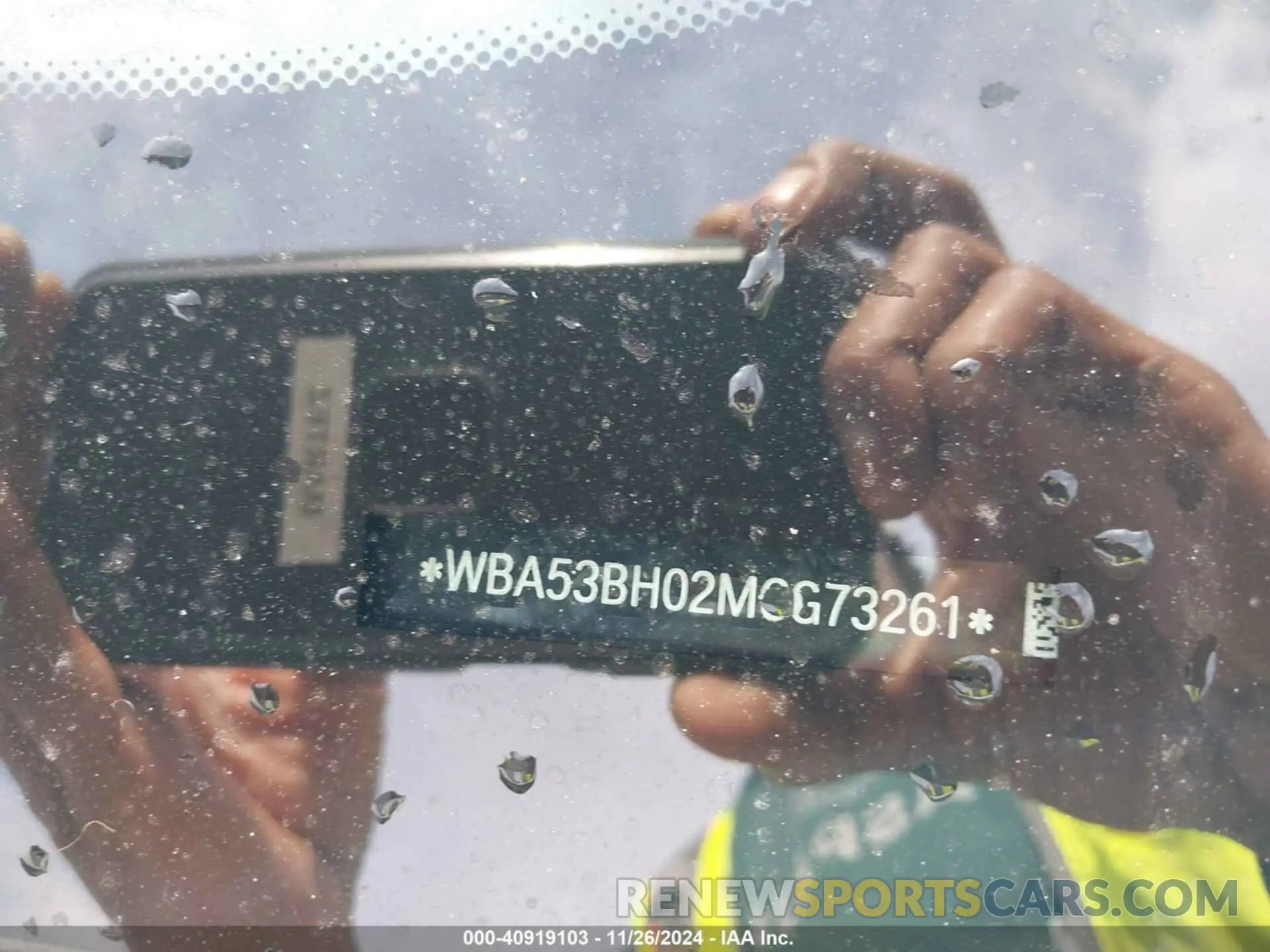 9 Photograph of a damaged car WBA53BH02MCG73261 BMW 530I 2021