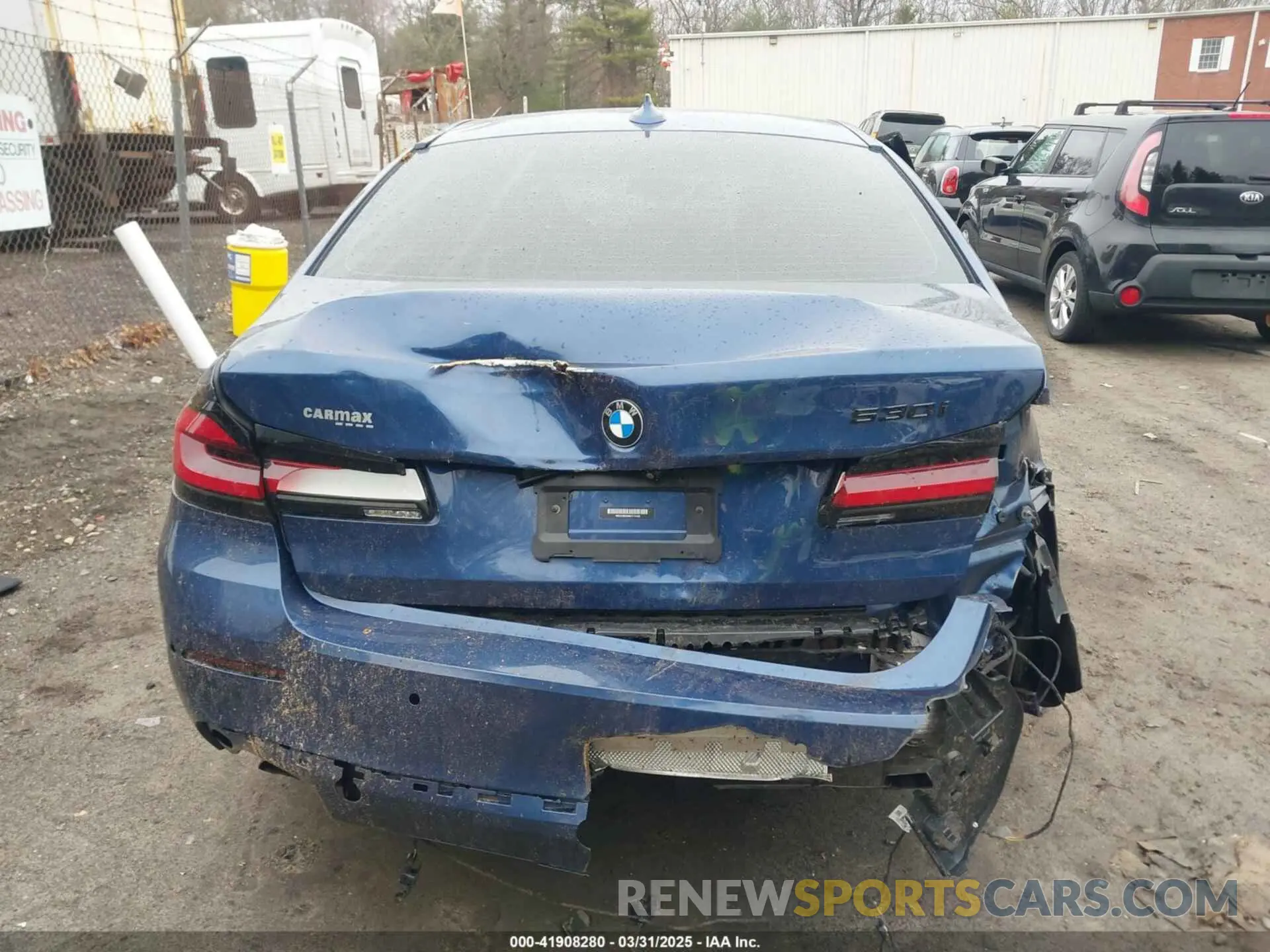 15 Photograph of a damaged car WBA53BH04MCF15438 BMW 530I 2021