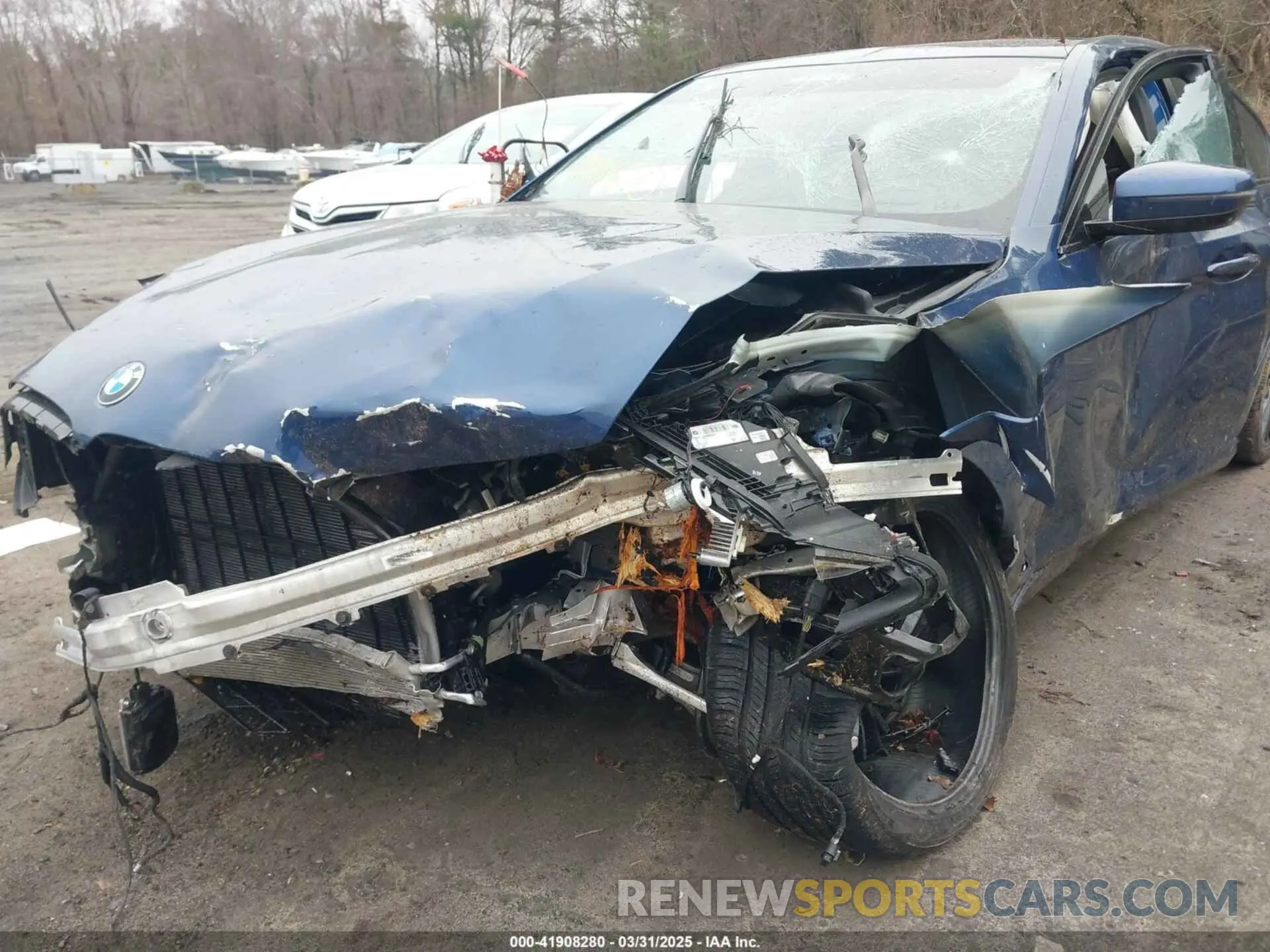 6 Photograph of a damaged car WBA53BH04MCF15438 BMW 530I 2021