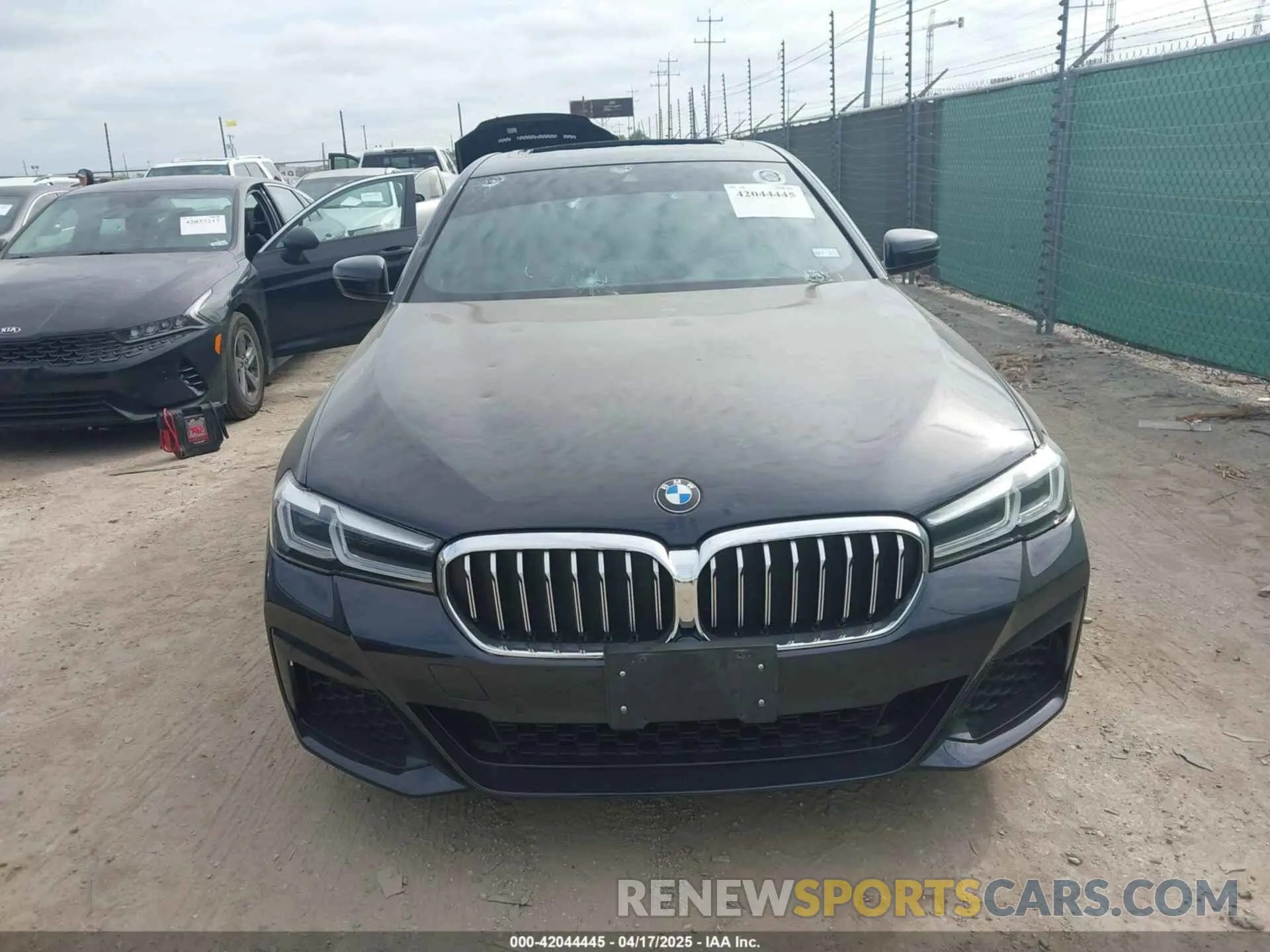 12 Photograph of a damaged car WBA53BH04MCF37326 BMW 530I 2021