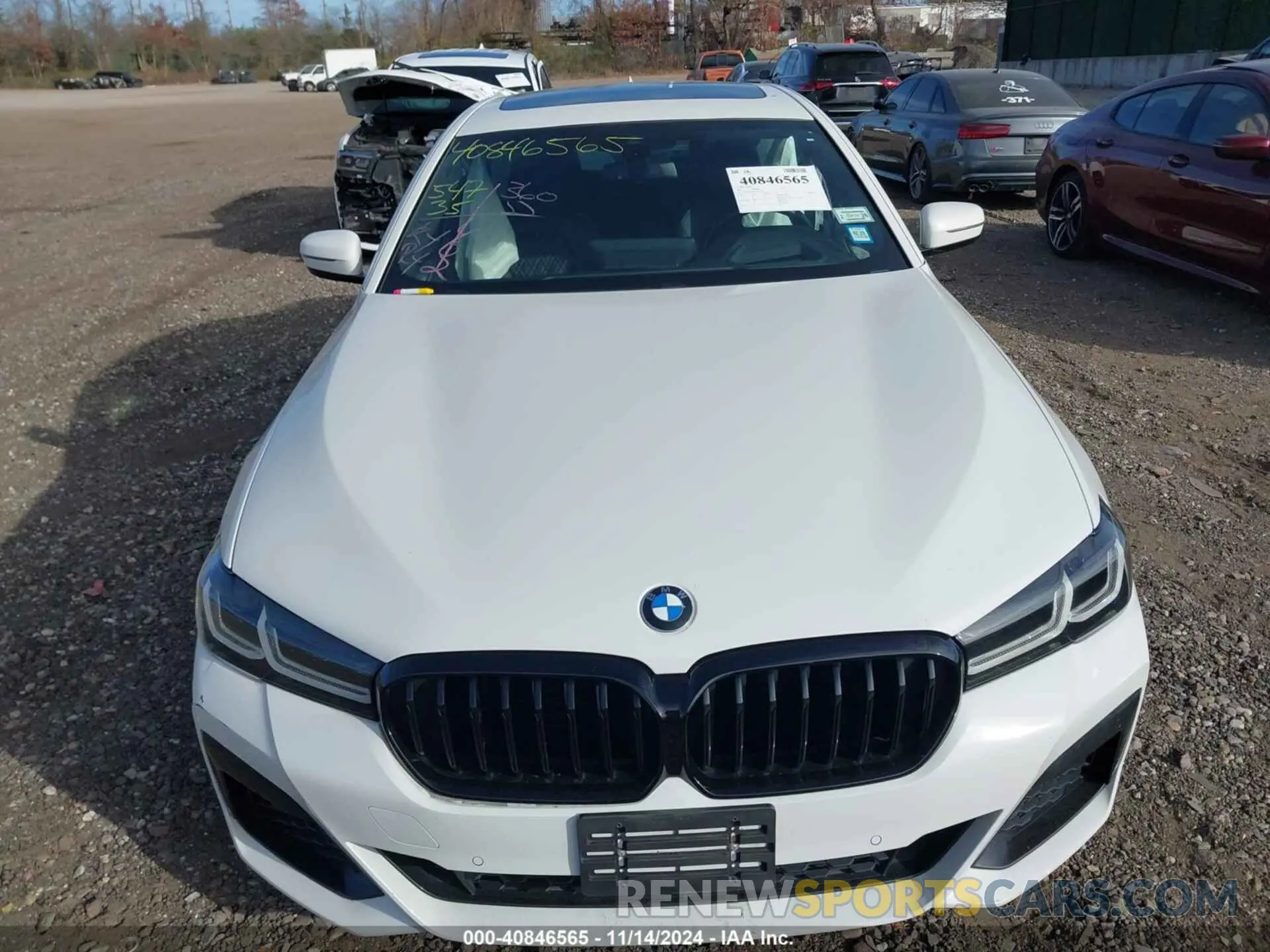 12 Photograph of a damaged car WBA53BH07MCF21332 BMW 530I 2021
