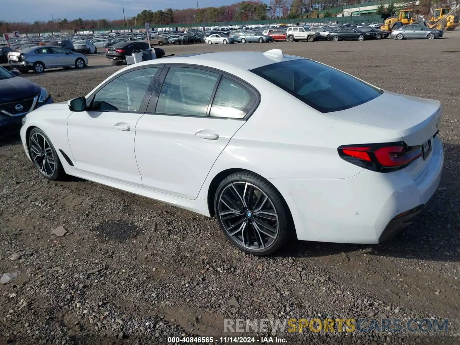 3 Photograph of a damaged car WBA53BH07MCF21332 BMW 530I 2021