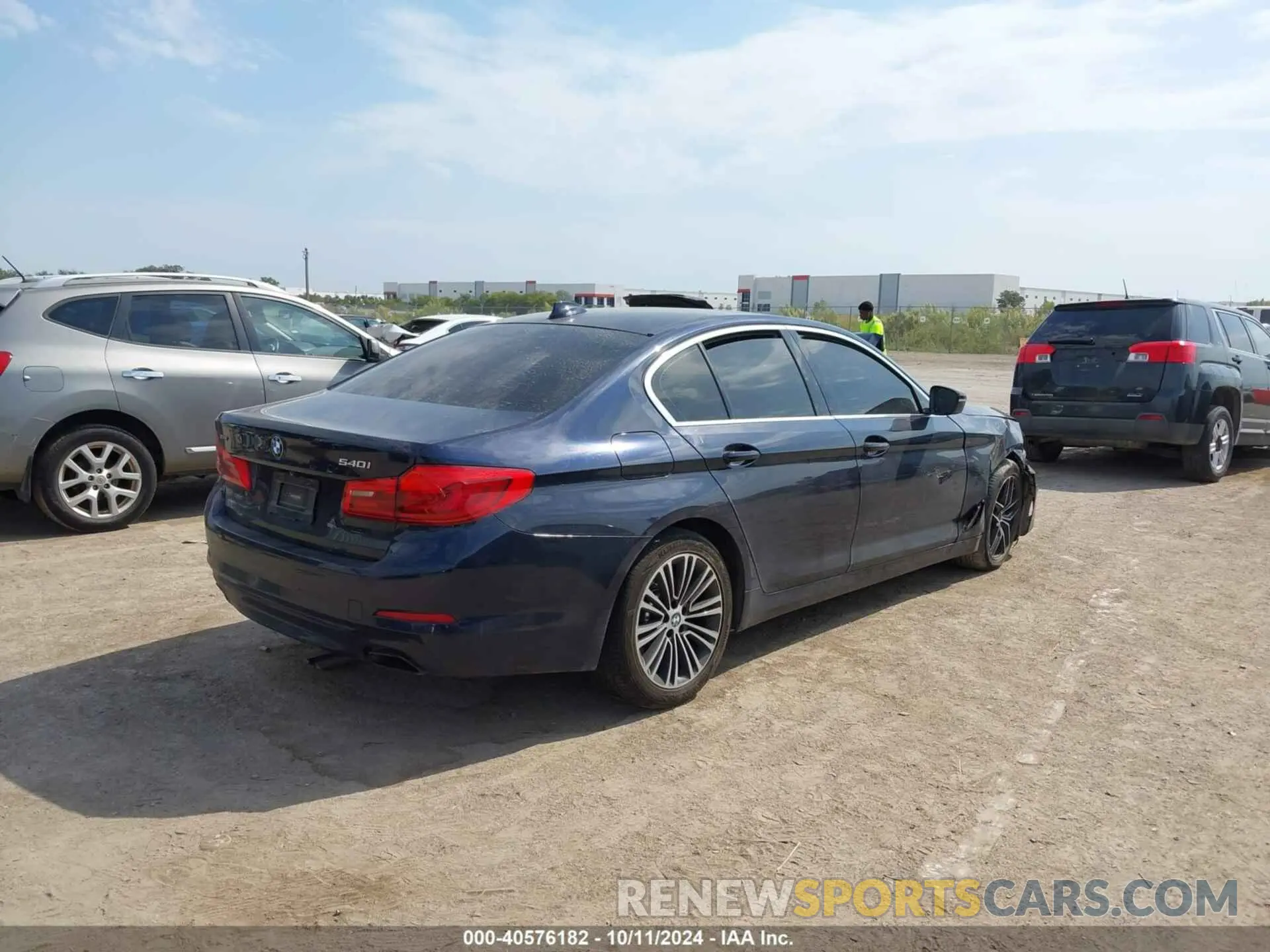 4 Photograph of a damaged car WBAJS3C03LCE00617 BMW 540 2020