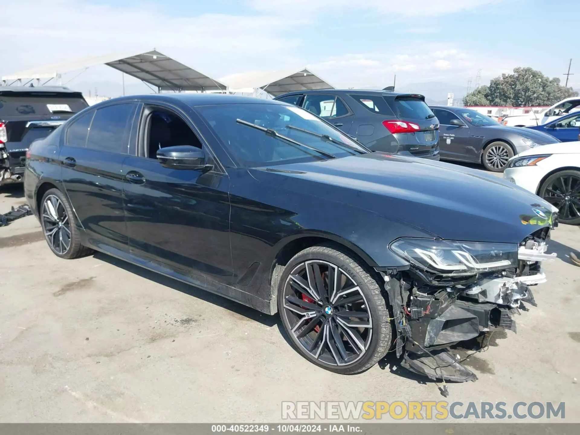 1 Photograph of a damaged car WBA53BJ0XPCL28491 BMW 540 2023