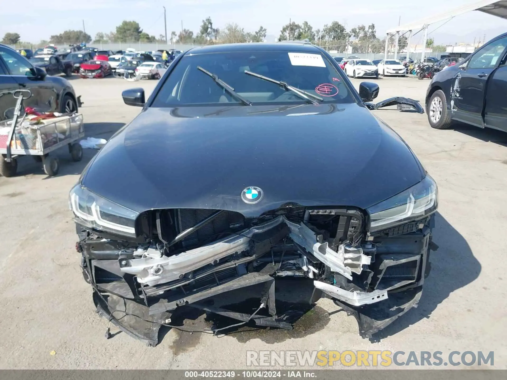 13 Photograph of a damaged car WBA53BJ0XPCL28491 BMW 540 2023