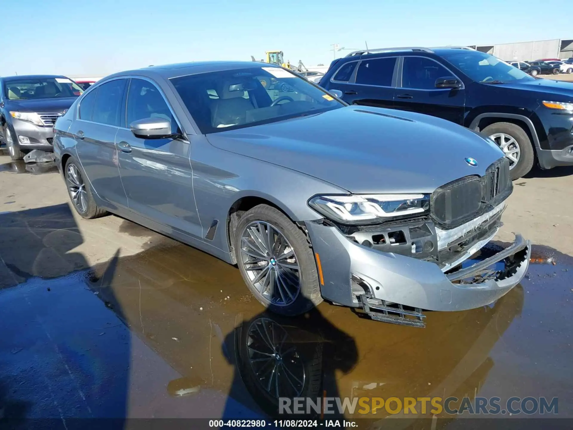 1 Photograph of a damaged car WBA73BJ04PWY22644 BMW 540 2023