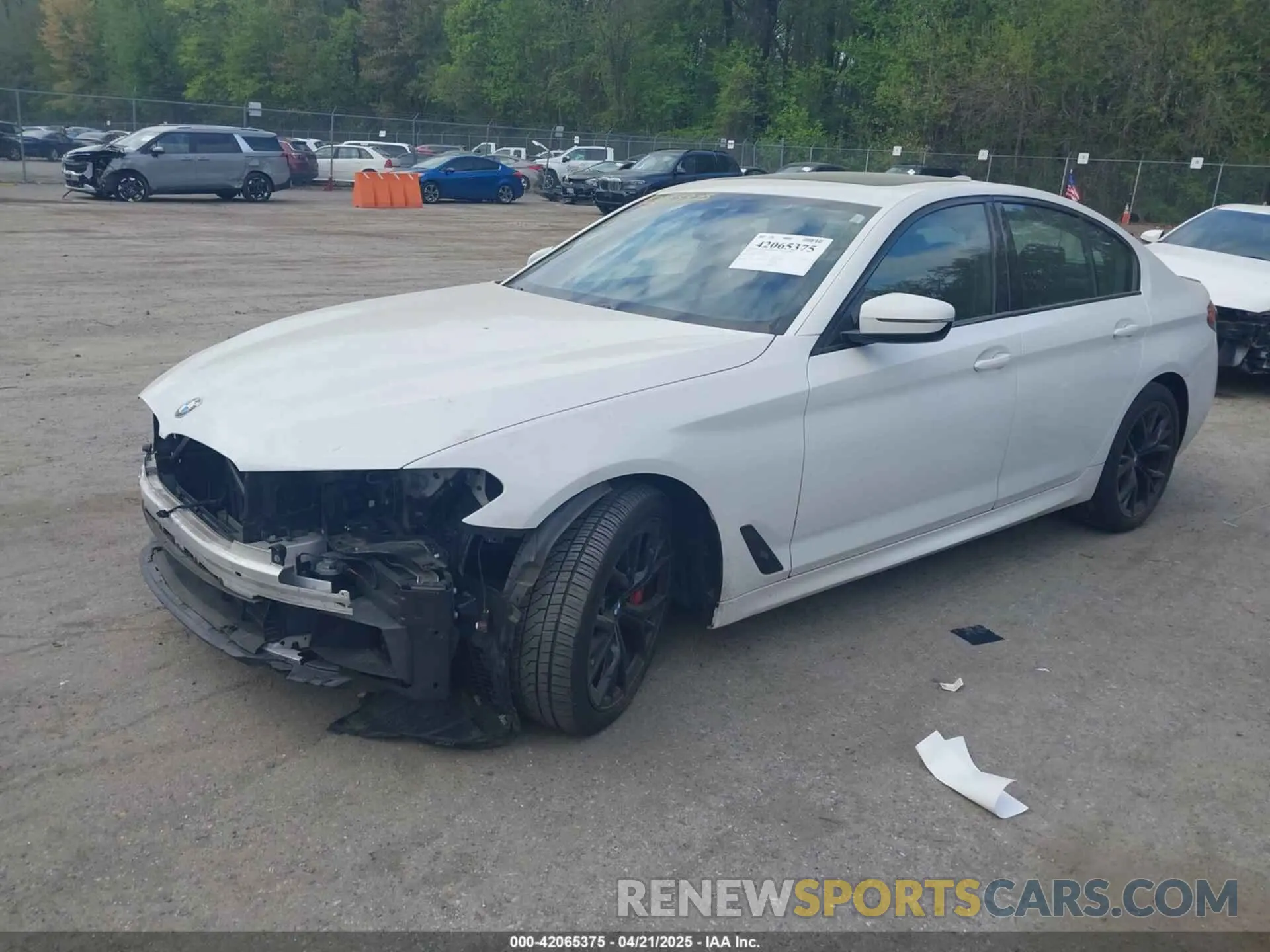 2 Photograph of a damaged car WBA73BJ07PWX98985 BMW 540 2023
