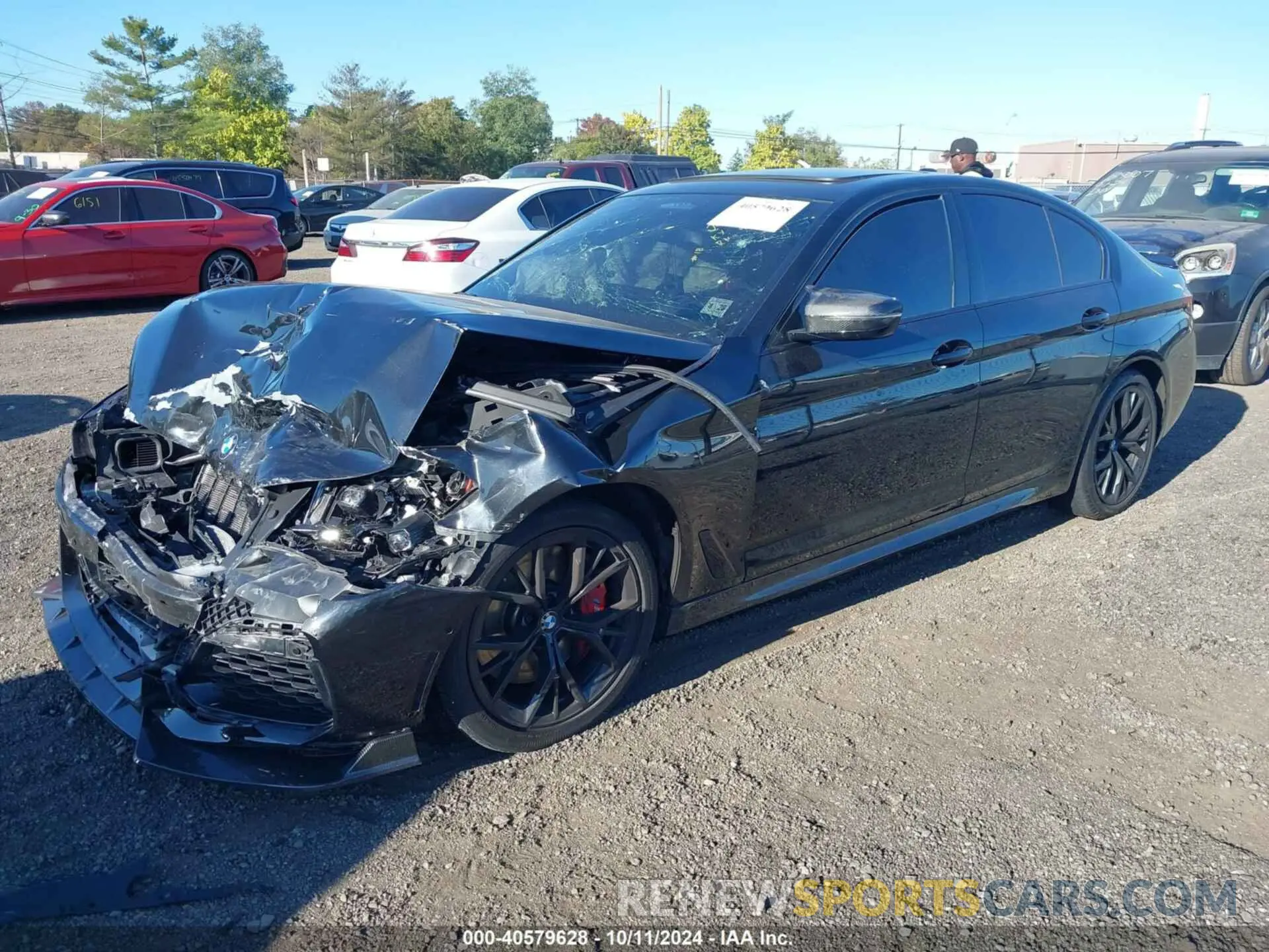 2 Photograph of a damaged car WBA73BJ0XPWX99886 BMW 540 2023