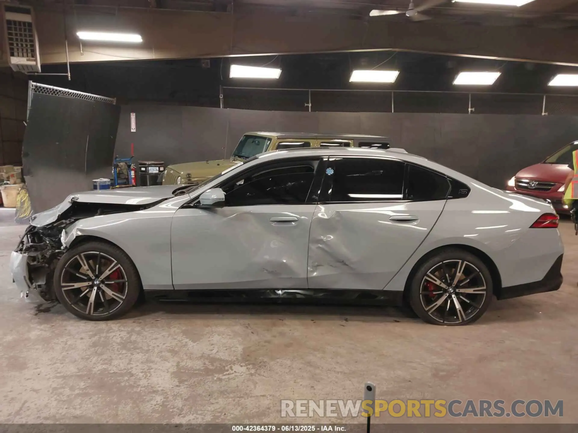 13 Photograph of a damaged car WBA63FJ00RCS88517 BMW 540 2024