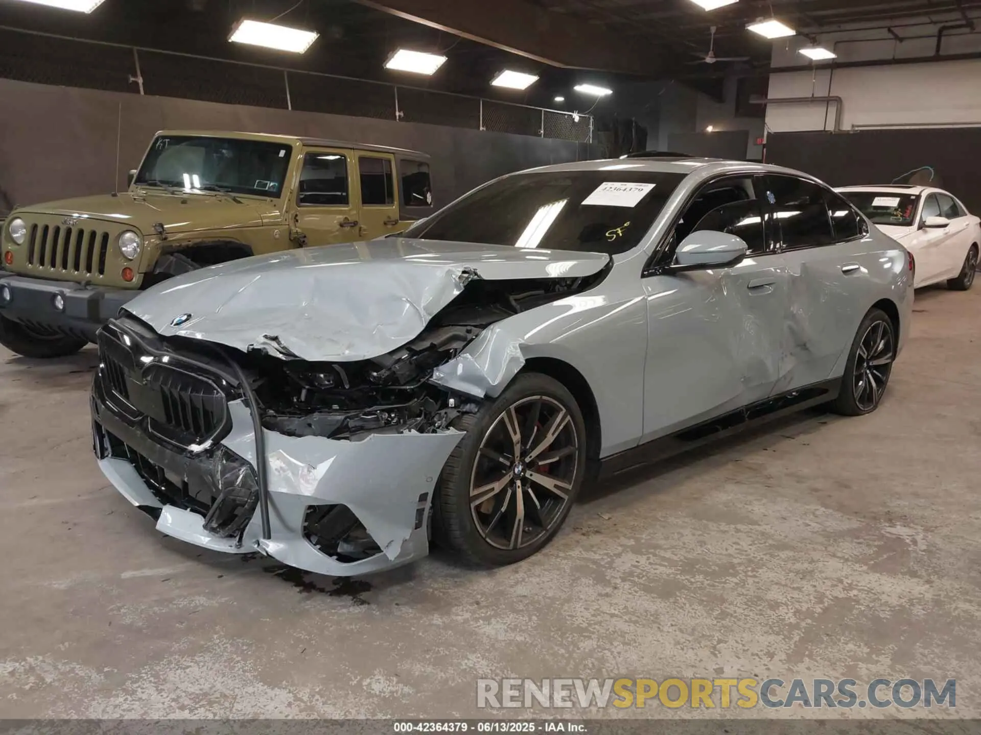 2 Photograph of a damaged car WBA63FJ00RCS88517 BMW 540 2024
