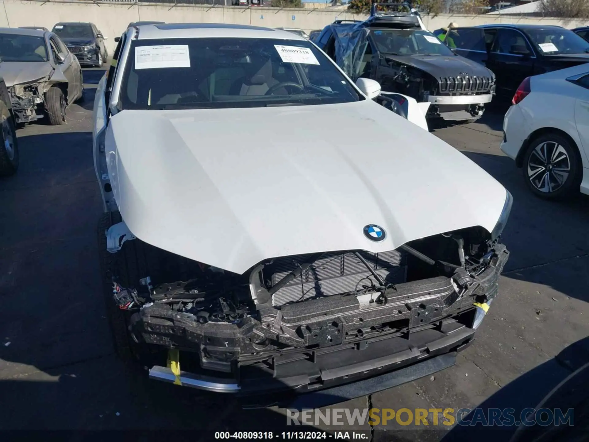 13 Photograph of a damaged car WBA63FJ04RCR71966 BMW 540 2024
