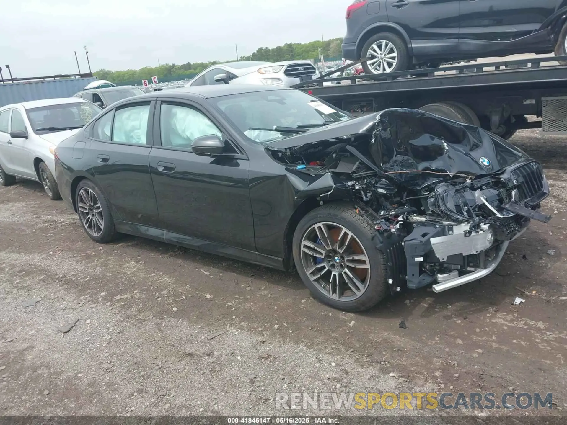 1 Photograph of a damaged car WBA63FJ08RCS61047 BMW 540 2024