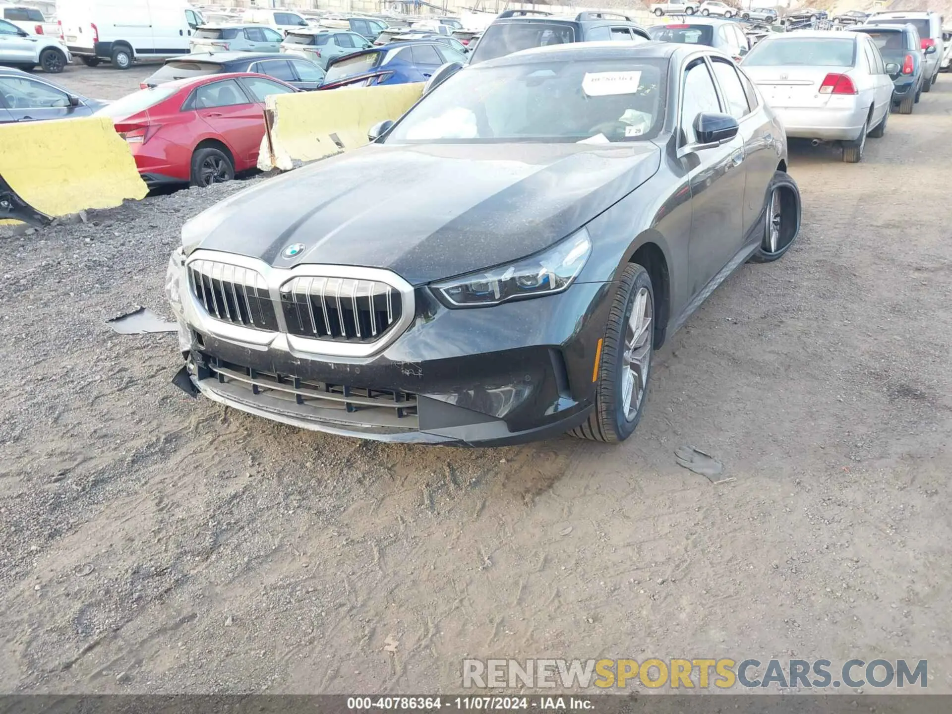 2 Photograph of a damaged car WBA63FJ08RCS79869 BMW 540 2024