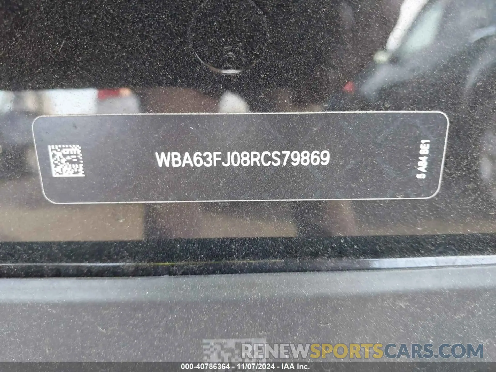9 Photograph of a damaged car WBA63FJ08RCS79869 BMW 540 2024