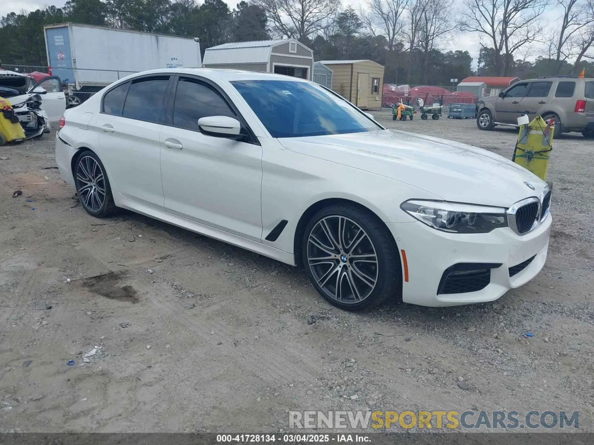 1 Photograph of a damaged car WBAJE5C57KWW11389 BMW 540I 2019