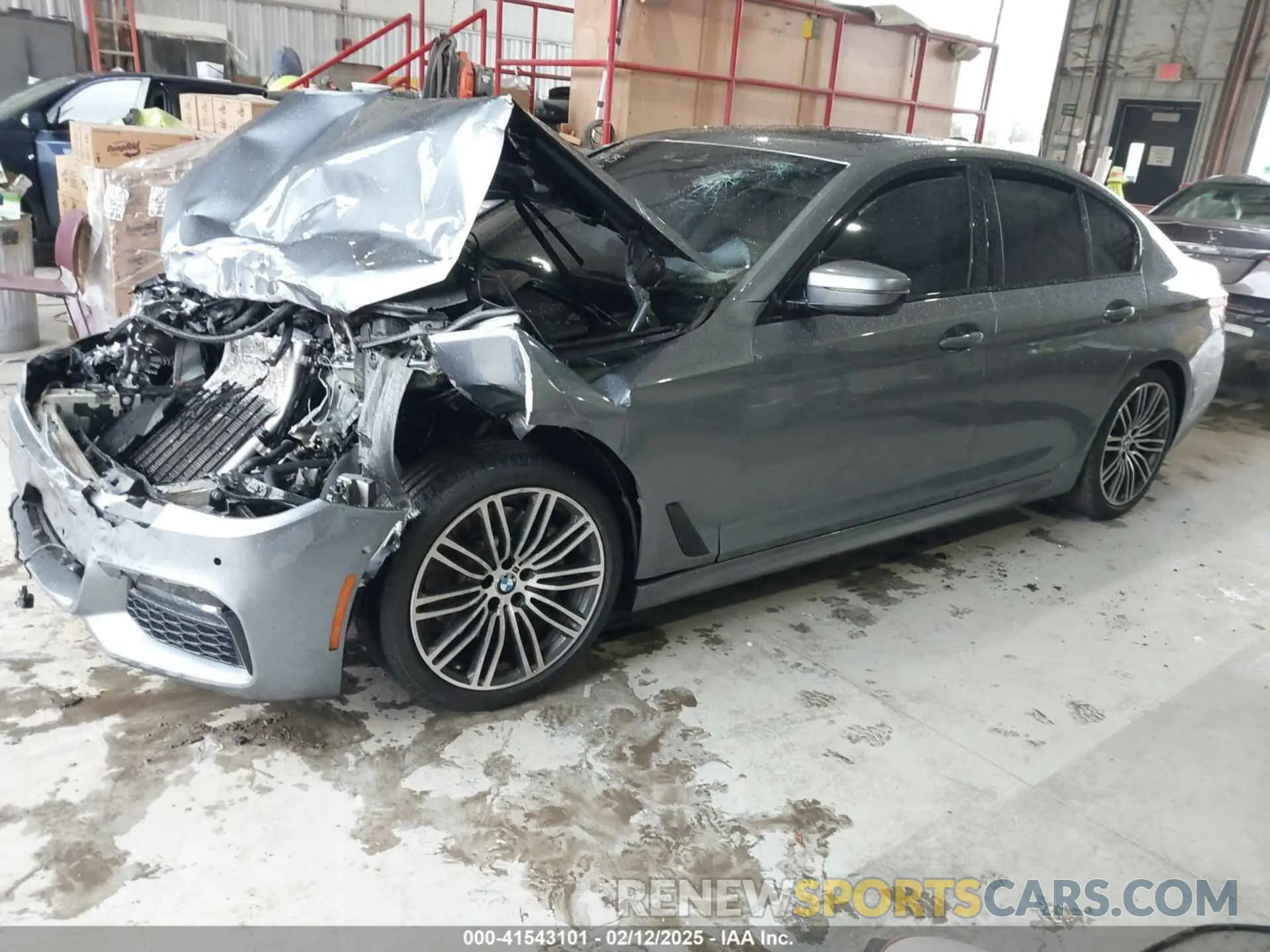 2 Photograph of a damaged car WBAJE5C57KWW12641 BMW 540I 2019