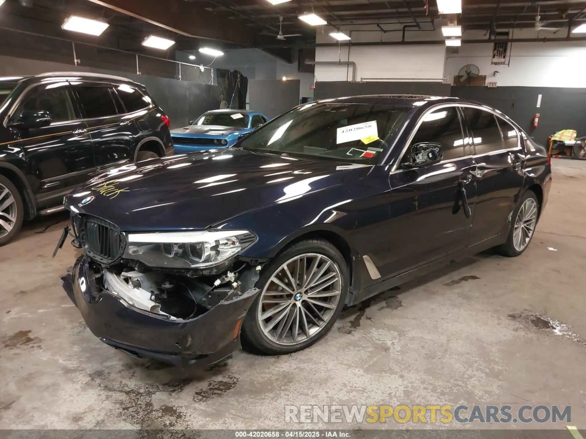 2 Photograph of a damaged car WBAJE7C53KWW29884 BMW 540I 2019
