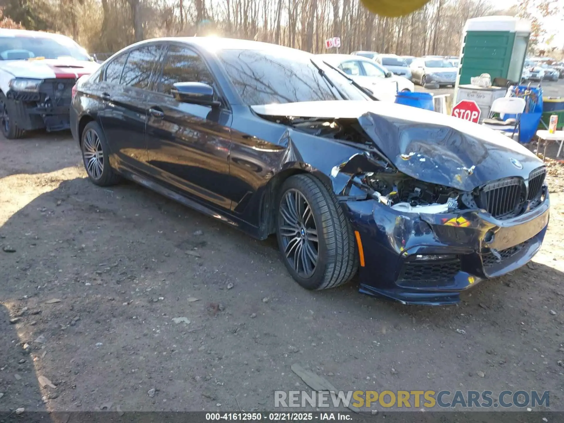 1 Photograph of a damaged car WBAJS3C09LWW79860 BMW 540I 2020
