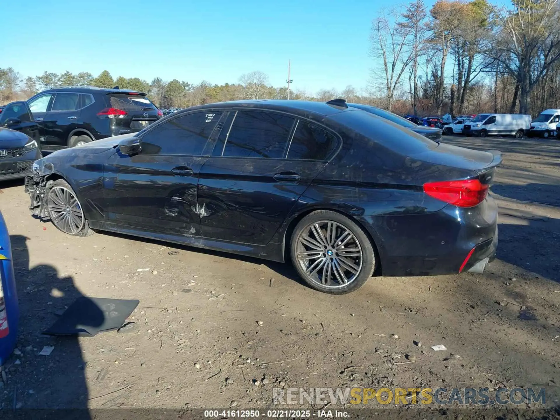14 Photograph of a damaged car WBAJS3C09LWW79860 BMW 540I 2020