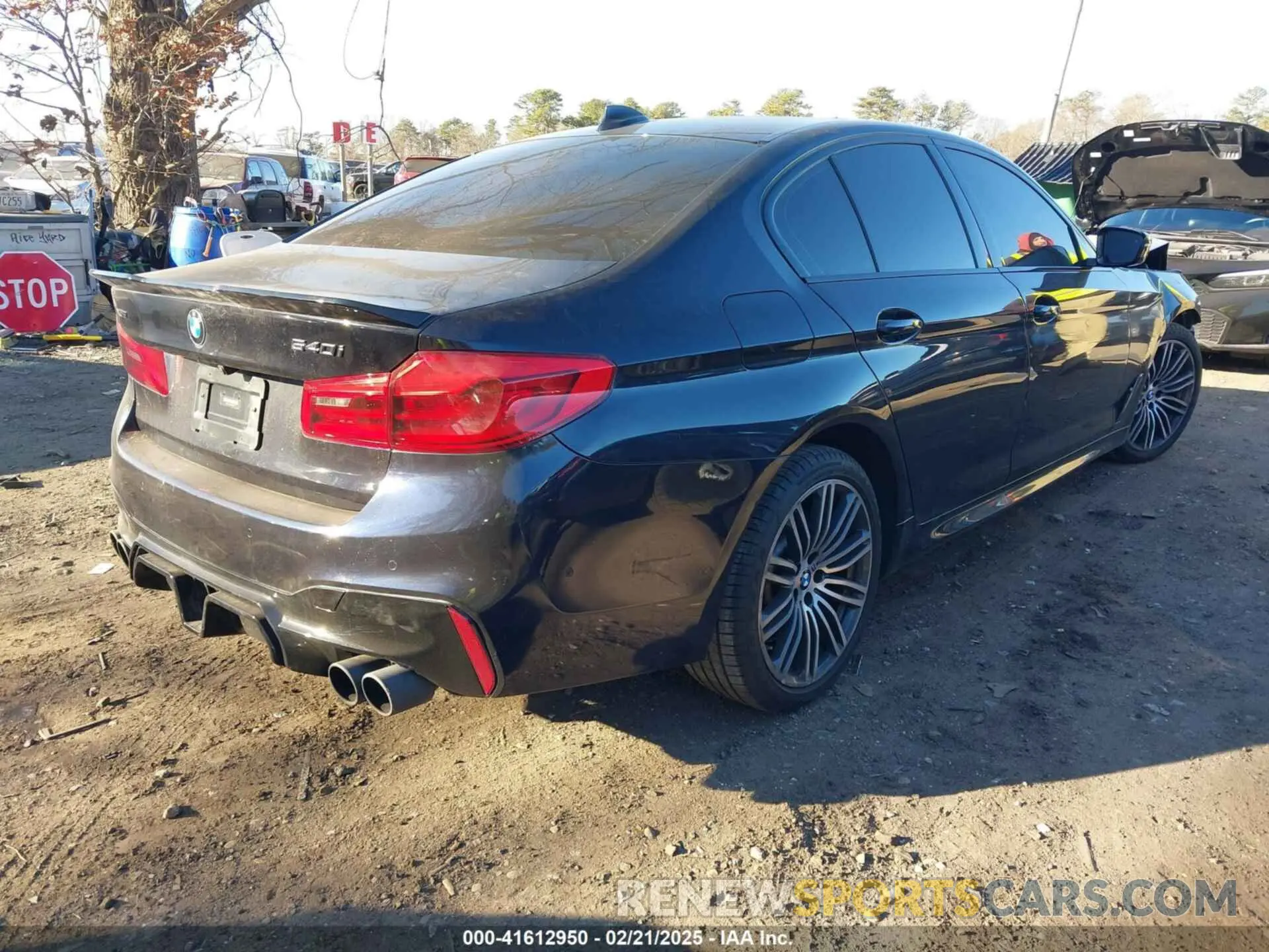 4 Photograph of a damaged car WBAJS3C09LWW79860 BMW 540I 2020