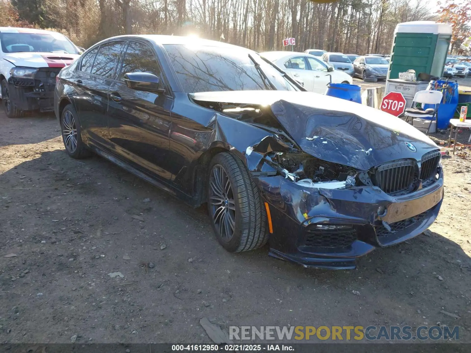 6 Photograph of a damaged car WBAJS3C09LWW79860 BMW 540I 2020