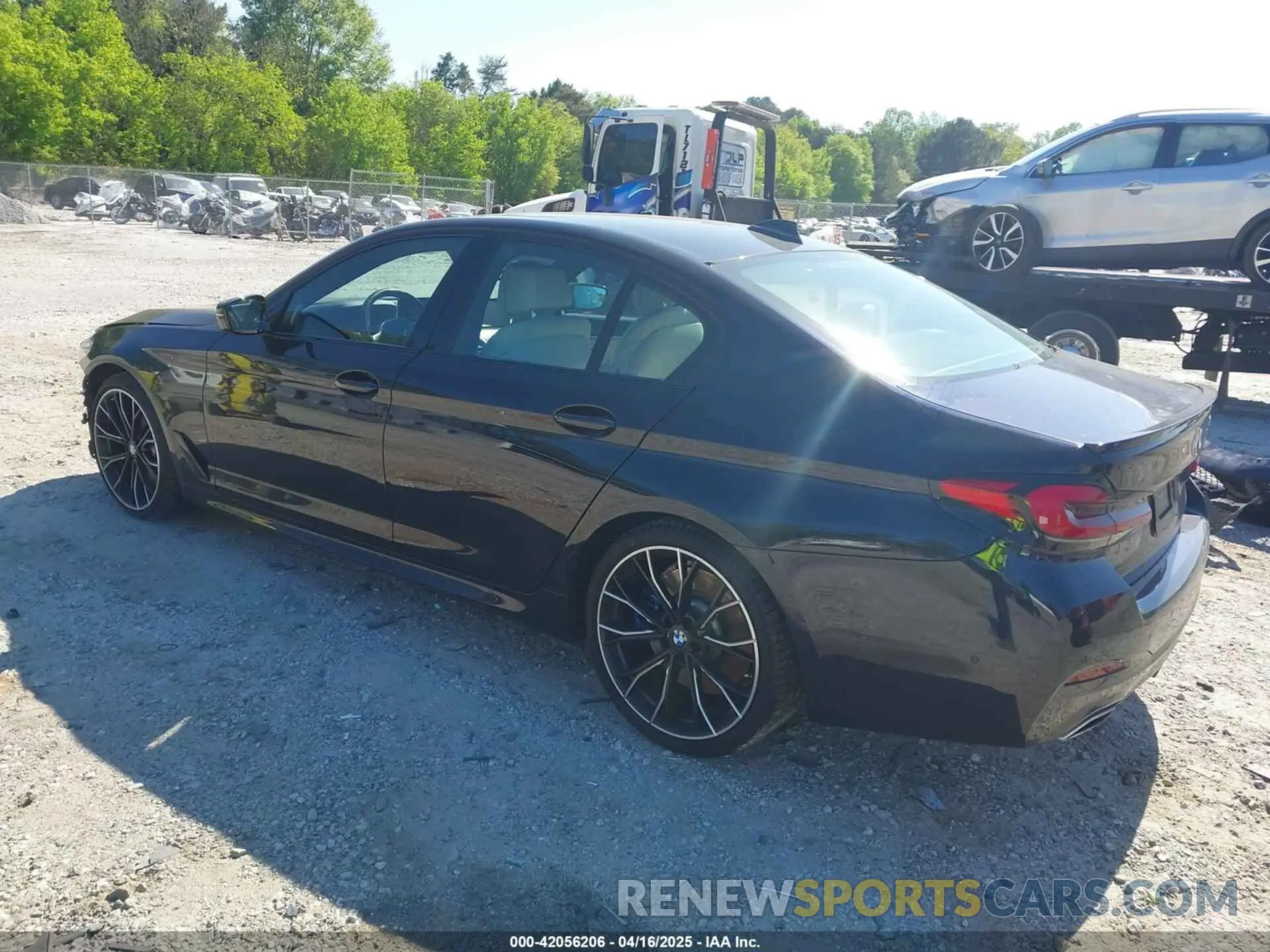 3 Photograph of a damaged car WBA53BJ04MWX00840 BMW 540I 2021