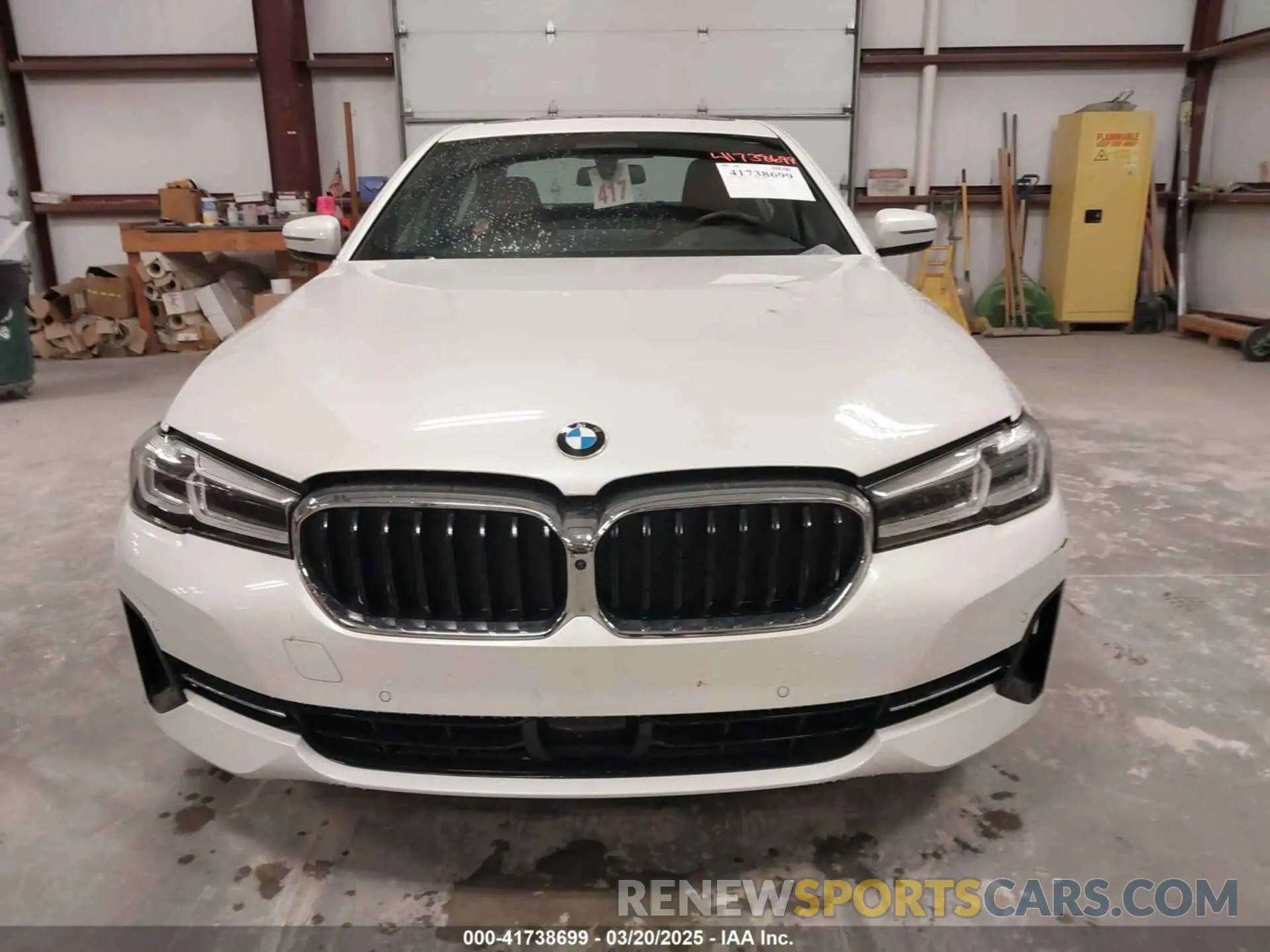 13 Photograph of a damaged car WBA73BJ0XMCF99803 BMW 540I 2021