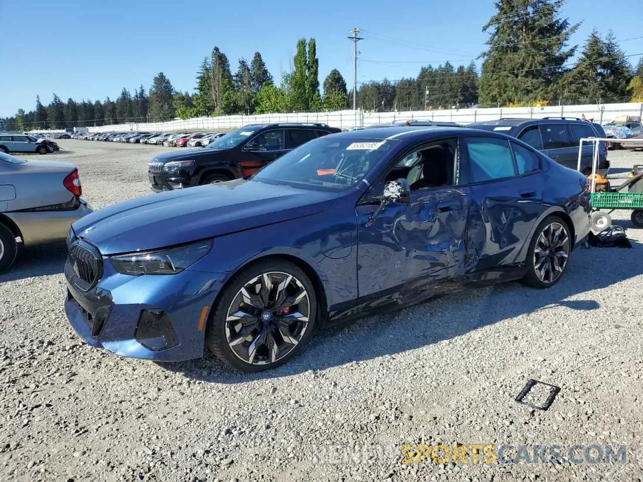 1 Photograph of a damaged car WBA13FK06SCT74610 BMW 550 XE 2025