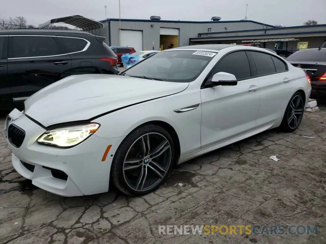 1 Photograph of a damaged car WBA6D6C57JG388875 BMW 6 SERIES 2018