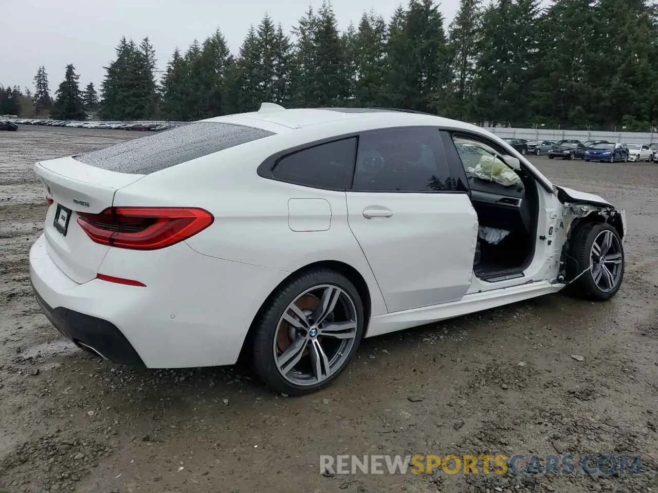 3 Photograph of a damaged car WBAJV6C54KBK08287 BMW 6 SERIES 2019